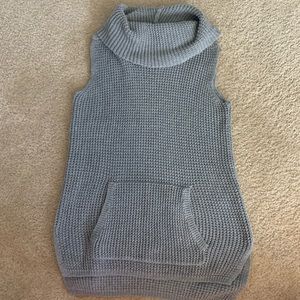 Vince Camuto Sleeveless Turtleneck Sweater